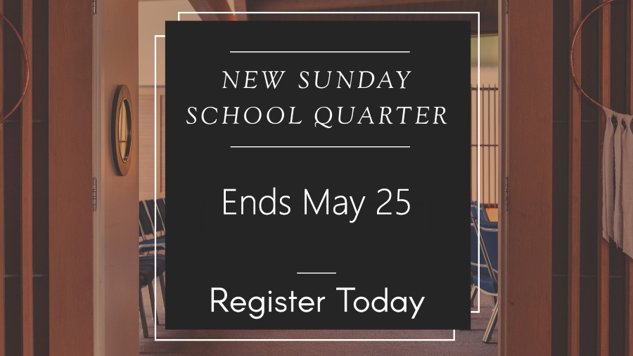 2025 Spring Adult Sunday School