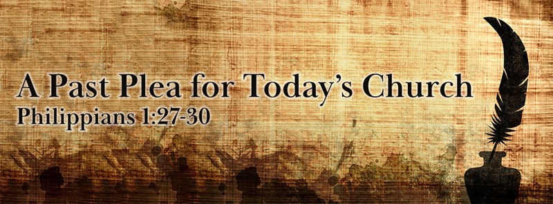 A Past Plea for Today's Church